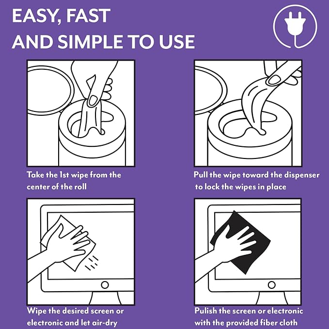 Screen Cleaner Wipes: Electronic Wipes - Image 6