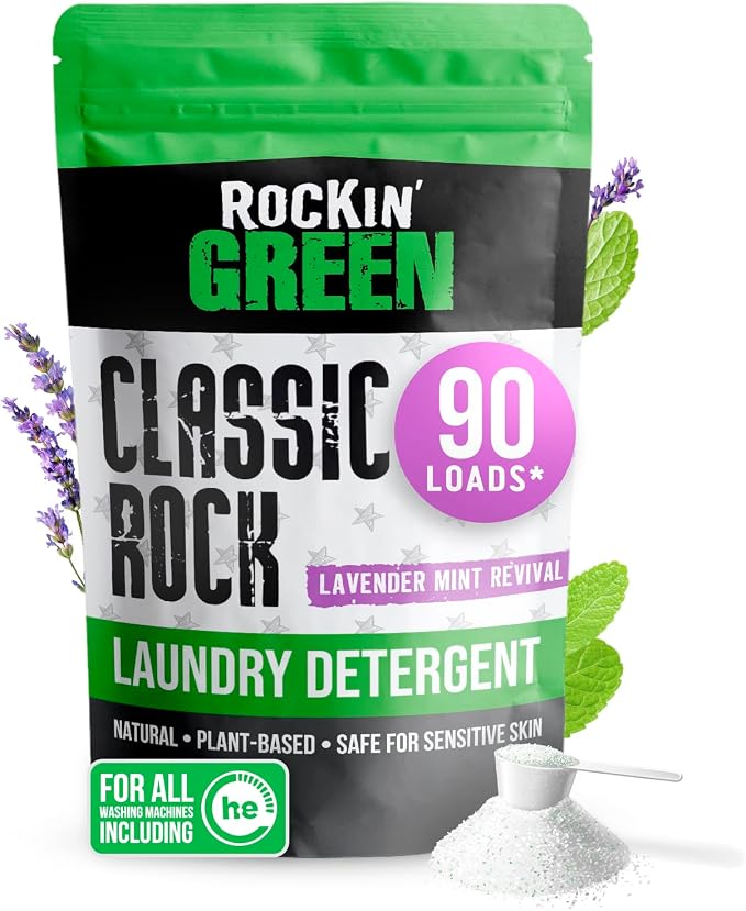 Rockin' Green Classic Rock Laundry Detergent Powder by RockinGreen