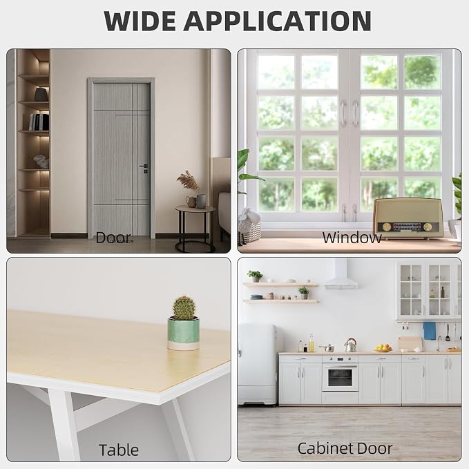 2Pcs×196" Wedge Weather Stripping Door Seal Strip - Image 8
