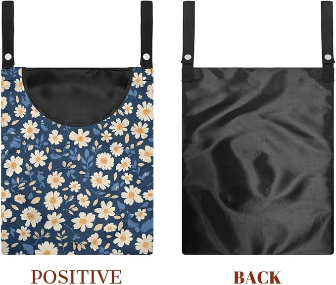 Clothes Pin Hanging Bag with Big Opening Storage Clothes Pins & Mini Clothespins - Image 7
