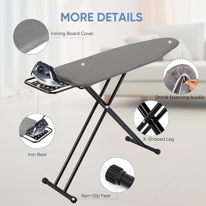 Full Size Ironing Board 47" X 15" - Image 3