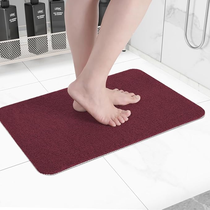 Non-Slip Bathtub Mat, Anti Slip Shower Mat, Fast Drying Bathtub Mats, Foot by Hargiis