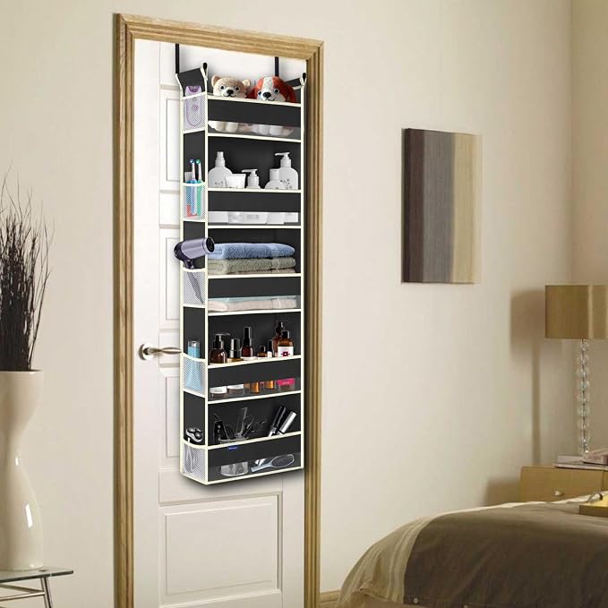 Over The Door Hanging Organizer 5-Shelves and 10 Side Pockets, Over The Door - Image 2