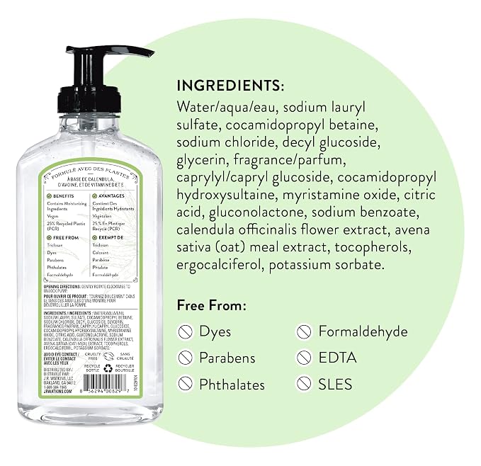 J.R. Watkins Gel Hand Soap, Scented Liquid Hand Wash - Image 8
