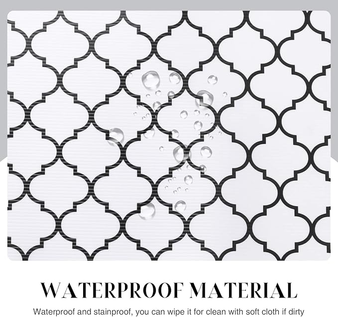 Glotoch Non Slip Shelf Liner 24 Inch Wide, Non Adhesive Drawer Liner, - Image 3