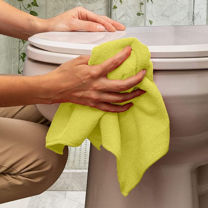 Avalon Towels Microfiber Cleaning Cloths Size 16" x 16", Highly Absorbent - Image 6