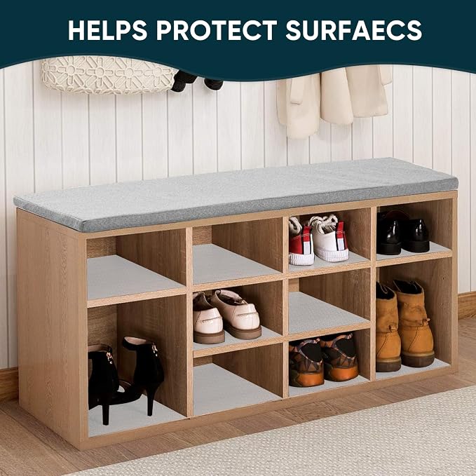 Shelf Liners for Kitchen Cabinets Non-Adhesive & Washable, Non Slip Cabinet - Image 7