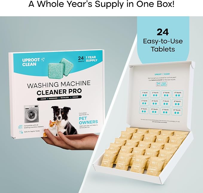 Uproot Clean Washing Machine Cleaner Tablets - Image 8