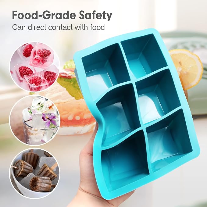 Silicone Ice Cube Trays 3 Pack - Image 4
