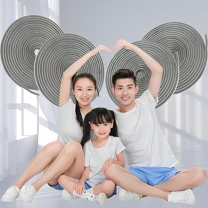 33 Ft Self-Adhesive Weather Stripping Door Seal Strip - Image 9
