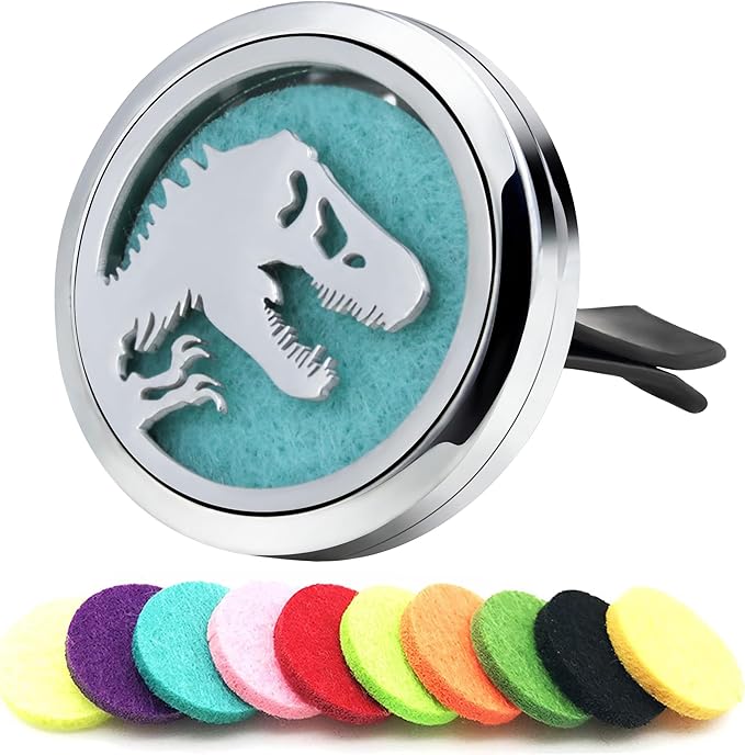AZNECK Car Essential Oil Diffuser Vent Clip Car Diffuser Vent Clips Skull by AZNECK