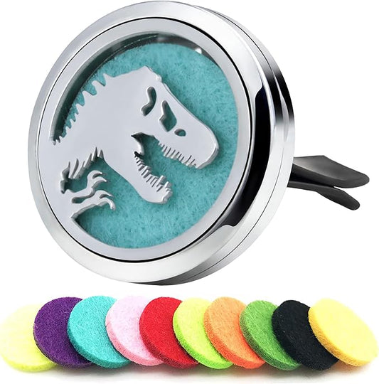 AZNECK Car Essential Oil Diffuser Vent Clip Car Diffuser Vent Clips Skull by AZNECK