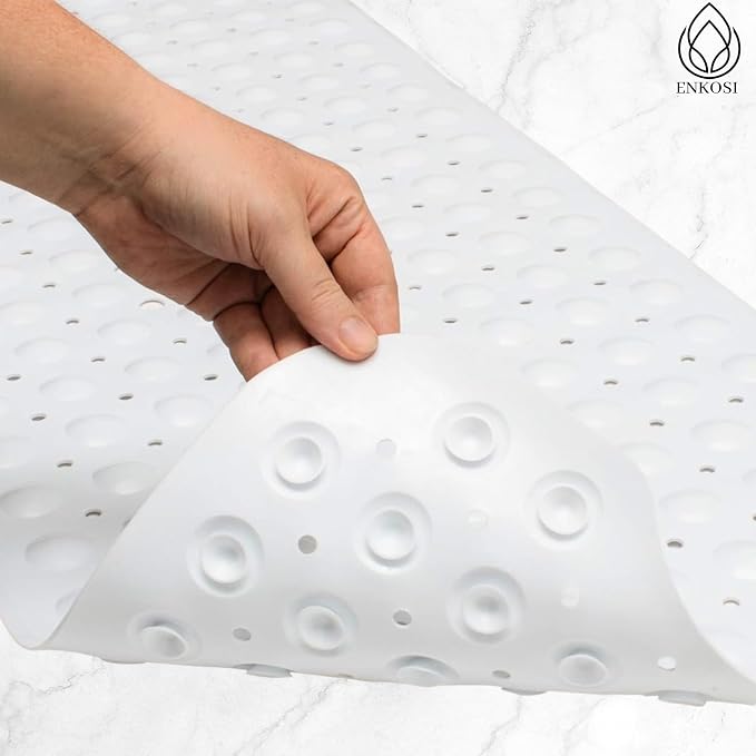 ENKOSI Bath Mat – 40 x 16 Inch Non-Slip Shower Mat - Image 2