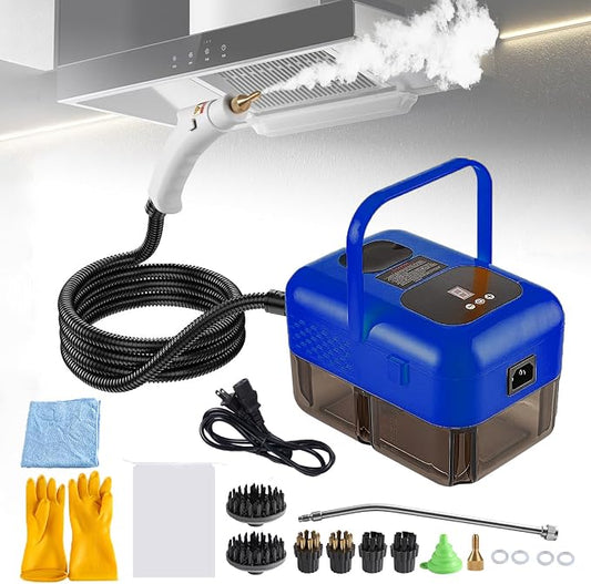 Handheld Steam Cleaner for Home, 2500W High Pressure Steamer for Cleaning by Foandbevi