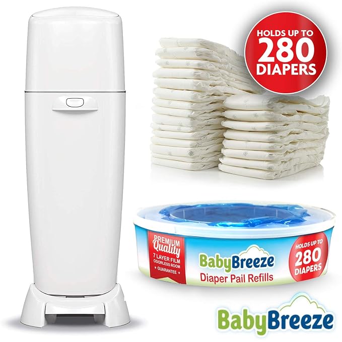 BabyBreeze Diaper Pail Refill Bags Compatible - Image 5