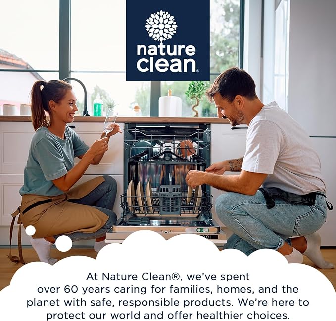 Nature Clean All Natural Dishwasher Rinse Aid Cleaner, Liquid Dishwasher Rinse - Image 7