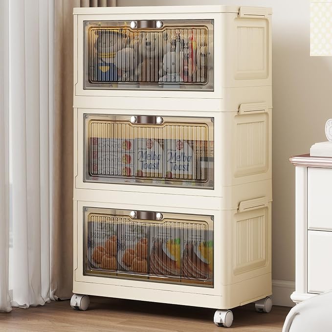 3 Tier - 34QT Storage Bins by Unknown