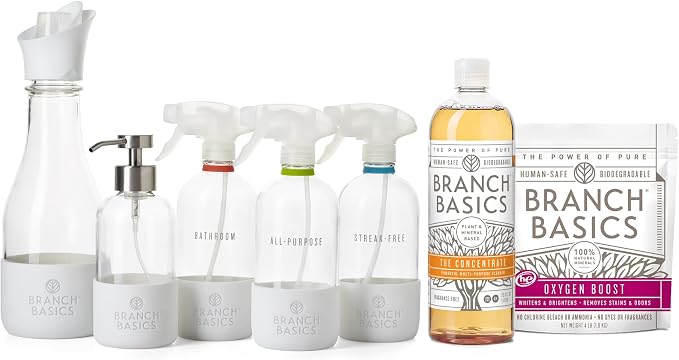 Branch Basics Premium Starter Kit in Glass: All Purpose Cleaner, Glass Cleaner by BranchBasics