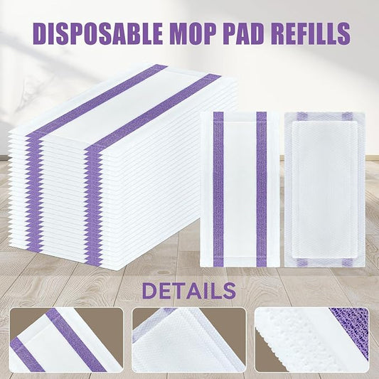 60 Count Disposable Wet Pads Refill - Image 2