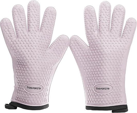 KITCHEN PERFECTION XL Silicone Smoker Oven Gloves by Kitchenperfection