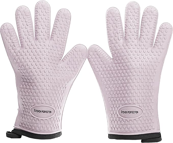 KITCHEN PERFECTION Silicone Smoker Oven Gloves by Kitchenperfection
