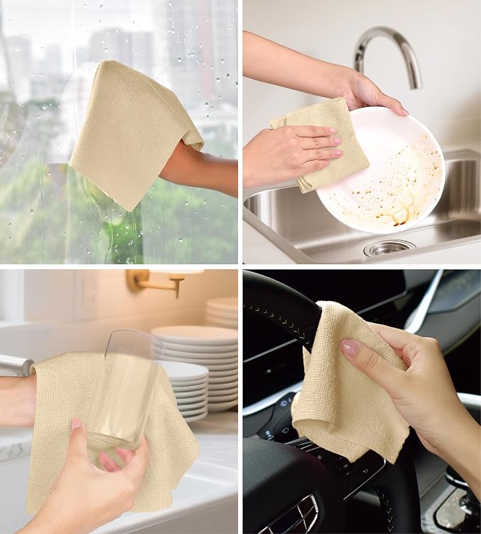 Roll of Microfiber Cleaning Cloth –100 Pack, Tear Away Microfiber Towels - Image 6