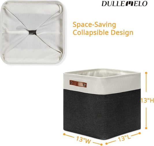 DULLEMELO Storage Baskets, 13 Inch Cube Storage Bins - Image 2