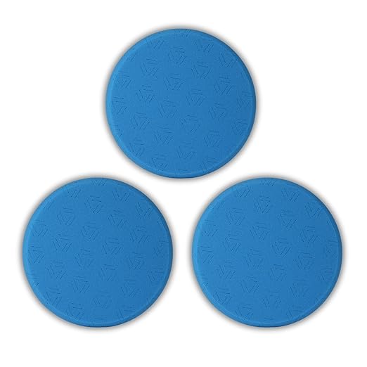 Venzo 6 Inch Blue Finishing Buffing Pads, Finishing Pads by VENZO