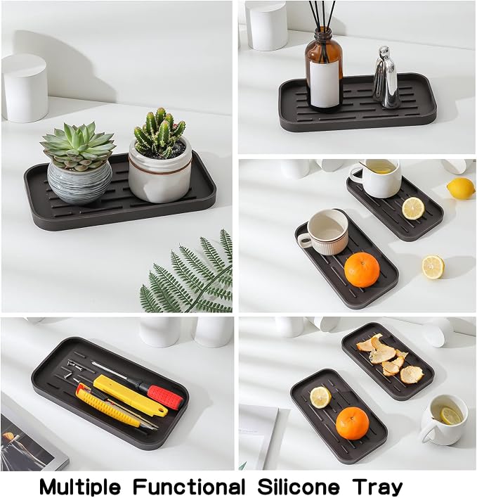 Silicone Kitchen Sink Organizer Tray - Image 5