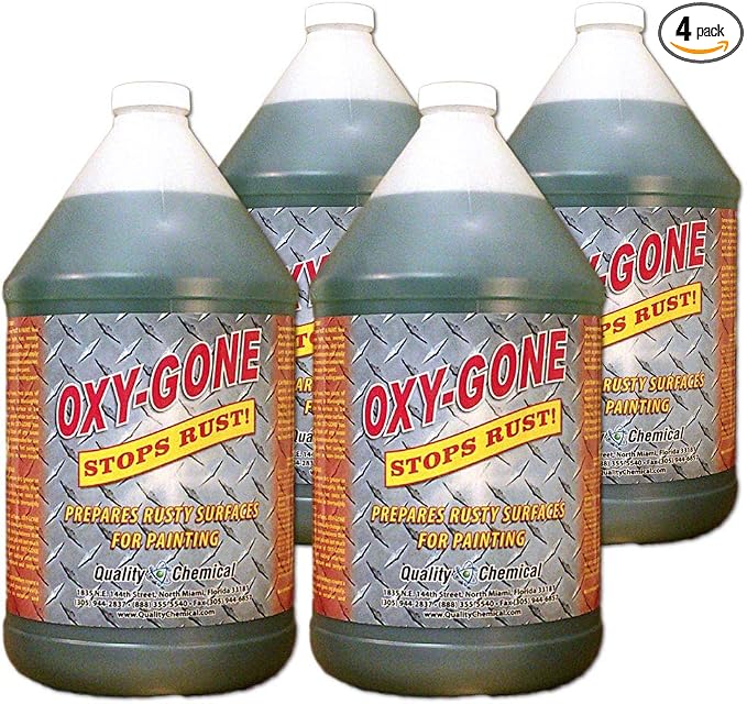 Quality Chemical Oxy-Gone Rust Remover and Metal Treatment by Quality+Chemical