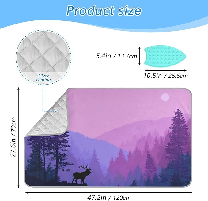 Ironing Mat Portable Ironing Pad Ironing Blanket - Image 2