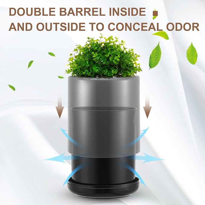 Dog Poop Trash Can Outside 13 L/ 3. 4 Gal Dog Waste Trash Can - Image 3