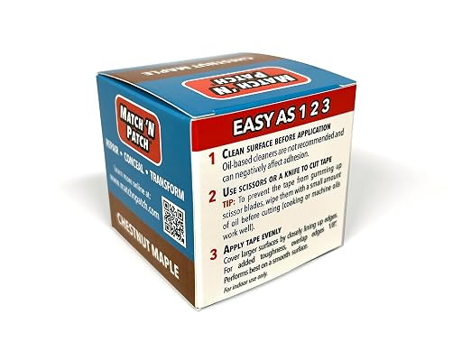 MATCH 'N PATCH Realistic Wood Grain Repair Tape - Image 3
