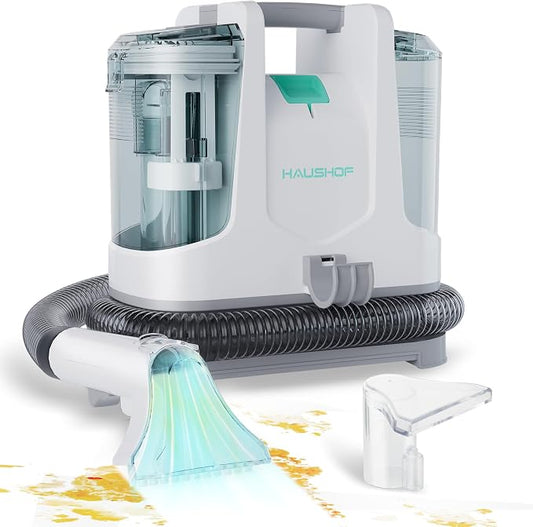 HAUSHOF Portable Carpet Spot and Upholstery Cleaner, Lightweight Handheld Deep by HAUSHOF