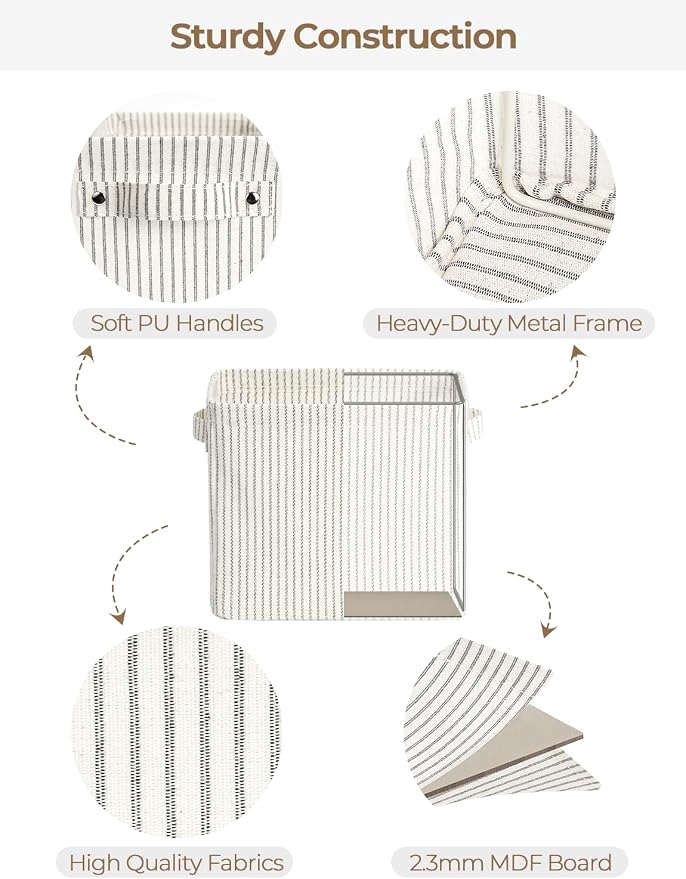 StorageWorks Narrow Storage Bins, Small Basket - Image 3