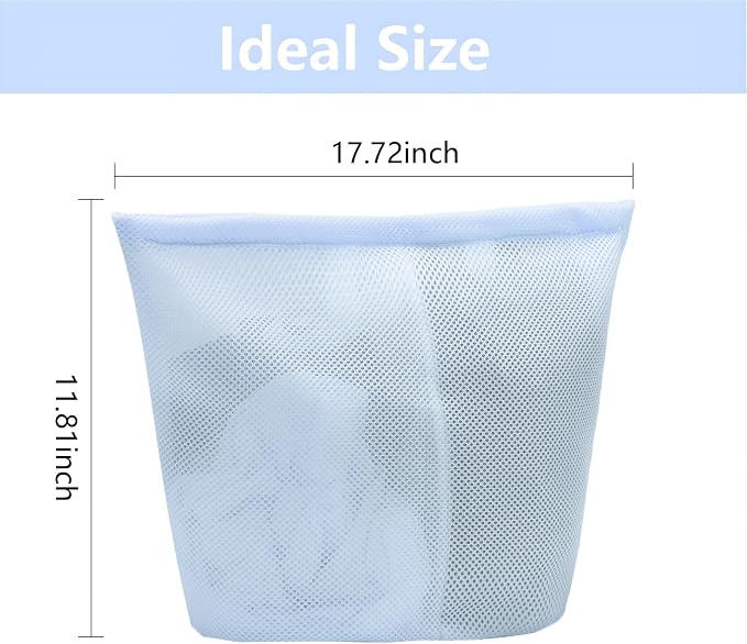 2 Pcs laundry bag with handles mesh laundry bags washing machine laundry totes - Image 2