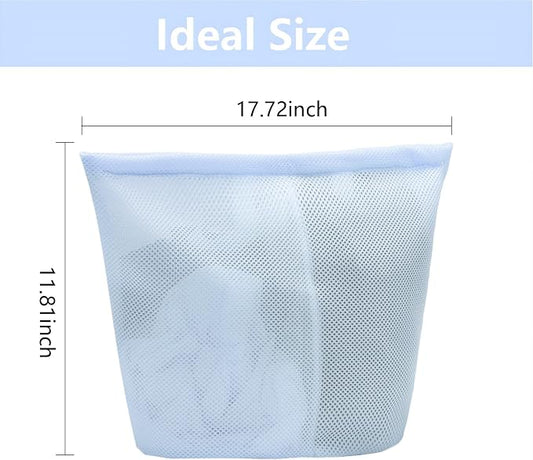 2 Pcs laundry bag with handles mesh laundry bags washing machine laundry totes - Image 2