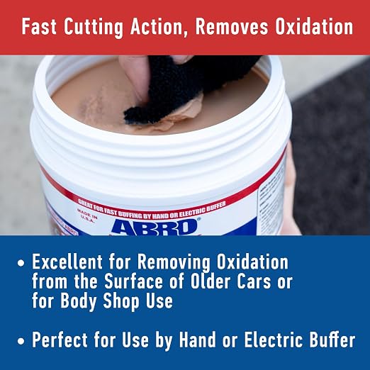 ABRO Superior Performance Automotive Rubbing Compound - Image 8