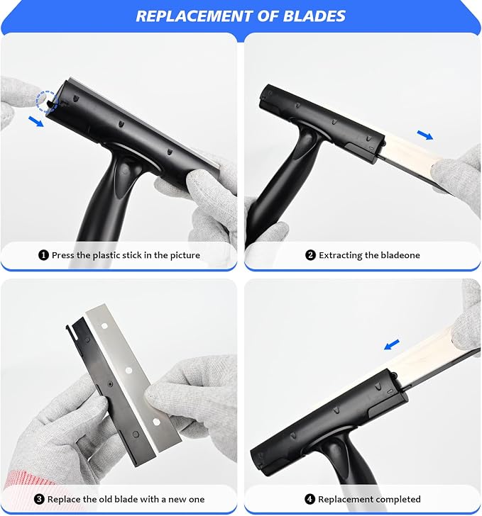 EHDIS Adjustable Razor Blade Scraper, Painting Stripping Tools - Image 9