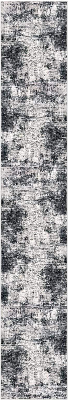IOHOUZE Abstract Runner Rug 3x16 Ft Long Washable Runners - Image 9