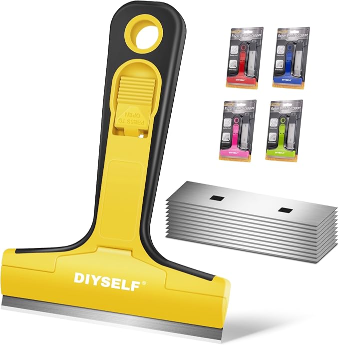 DIYSELF 1 Pack Razor Blade Scraper by DIYSELF