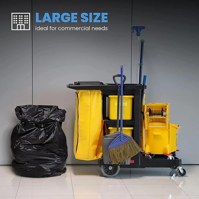 ToughBag 55 Gallon Trash Bags, 55-60 Gallon Trash Bags Heavy Duty - Image 7