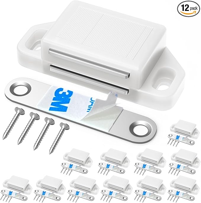 Cabinet Magnetic Catch Door Latch 30LB by Tonitrui