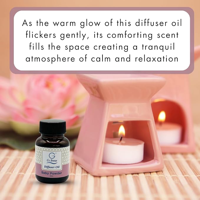 G's Breeze Baby Powder Diffuser Oil Refill - Image 8