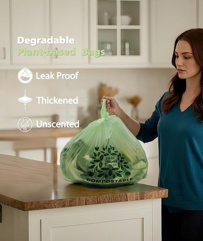Compostable Trash Bags 8 Gallon - Image 9
