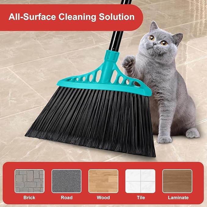 Outdoor Broom for Floor Cleaning, Heavy Duty Brooms - Image 4