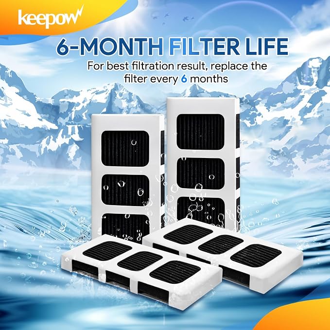 KEEPOW Paultra2 Refrigerator Air Filter Compatible - Image 7