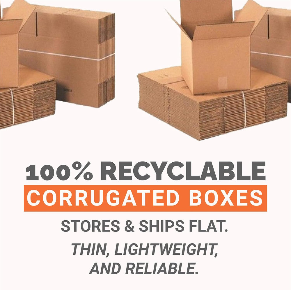 Ucanpack Corrugated Mailer Box 50, 15x11x4" Cardboard Boxes Sturdy Mediu...