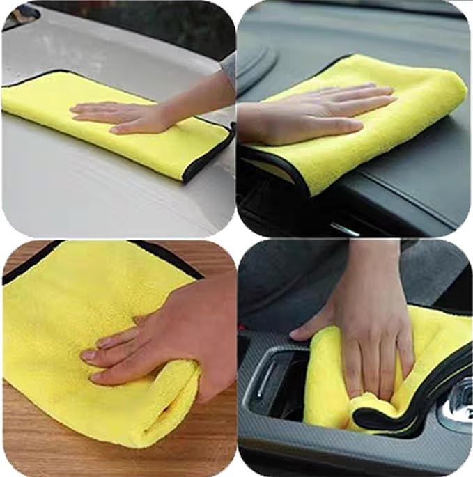 10 Pack Premium Microfiber Towels Coral velvet Washing and Detailing Towels - Image 7