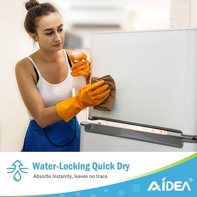 AIDEA Microfiber Cleaning Cloth-12PK, Soft Microfiber Towels - Image 6